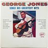 Jones George vinyl LP Sings his greatest hits  kansi VG+ levy EX Käytetty LP