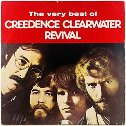 Creedence Clearwater Revival vinyl LP The Very Best of Creedence Clearwater Revival  kansi VG- levy G Käytetty LP