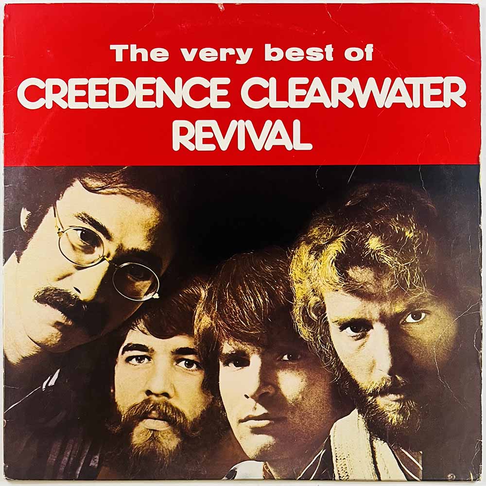 Creedence Clearwater Revival vinyl LP The Very Best of Creedence Clearwater Revival  kansi VG- levy G Käytetty LP
