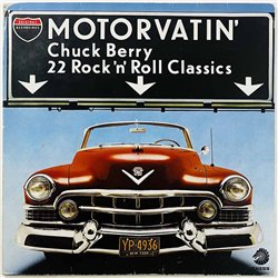 Berry Chuck vinyl LP Motorvatin’ 22 rock’n’roll classics  kansi VG- levy EX Käytetty LP