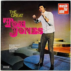 Jones Tom vinyl LP The Great Tom Jones  kansi EX levy VG+ Käytetty LP