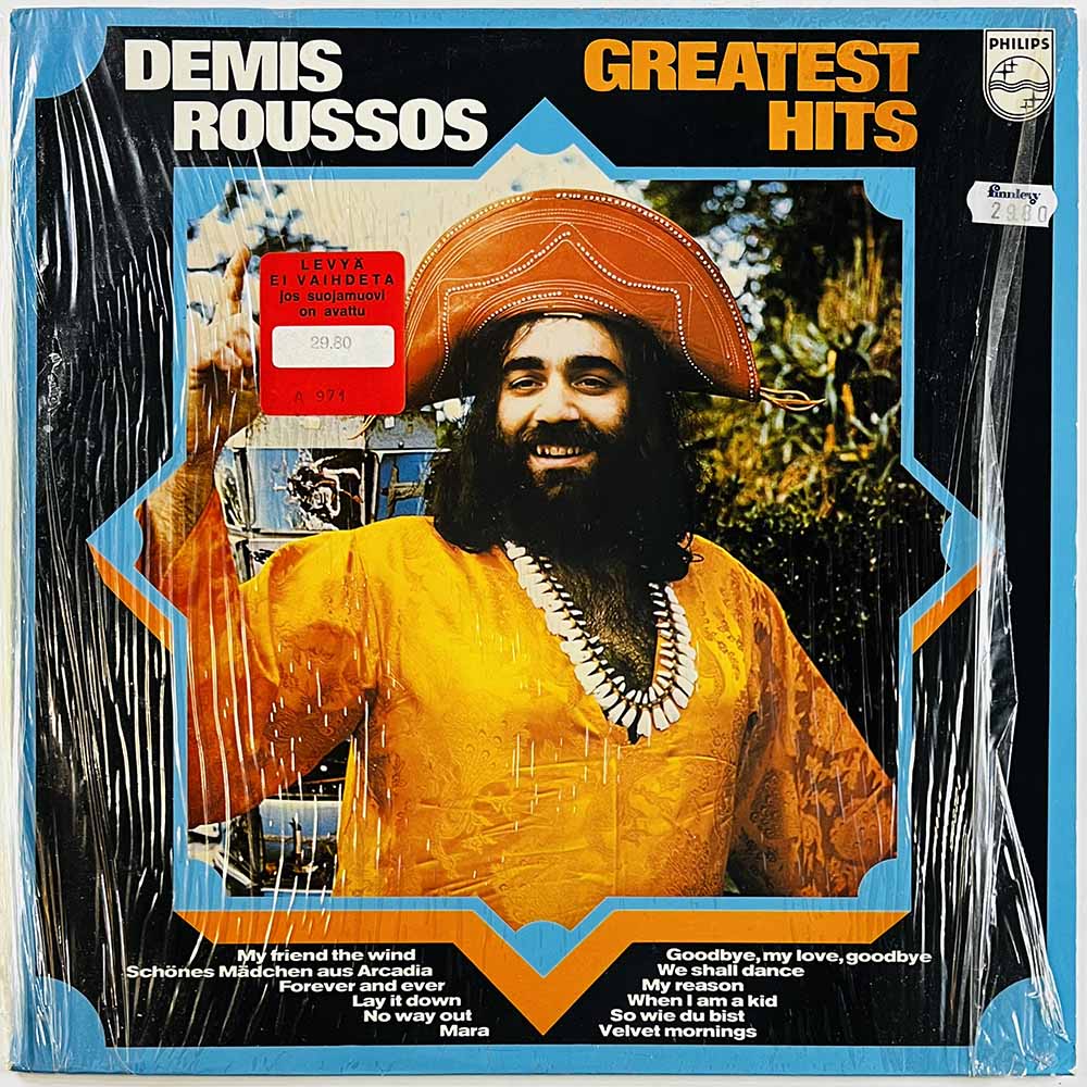 Roussos Demis vinyl LP Greatest Hits  kansi EX- levy EX Käytetty LP
