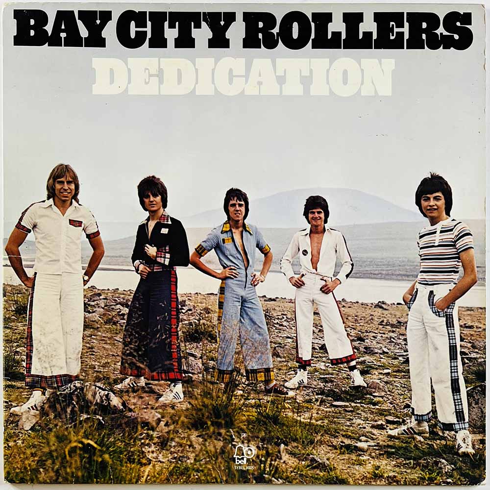 Bay City Rollers vinyl LP Dedication  kansi VG+ levy VG Käytetty LP