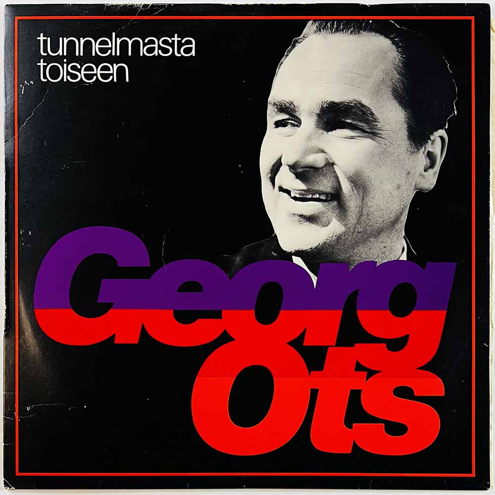 Ots Georg vinyl LP Tunnelmasta toiseen  kansi EX- levy EX Käytetty LP