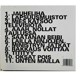 Tuomas Henrikin Jeesuksen Kristuksen Bändi CD Käkkyrällään  kansi EX levy EX Käytetty CD