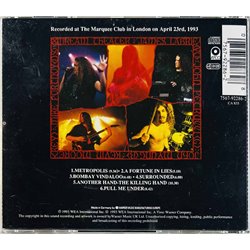 Dream Theater CD Live At The Marquee  kansi EX levy EX Käytetty CD