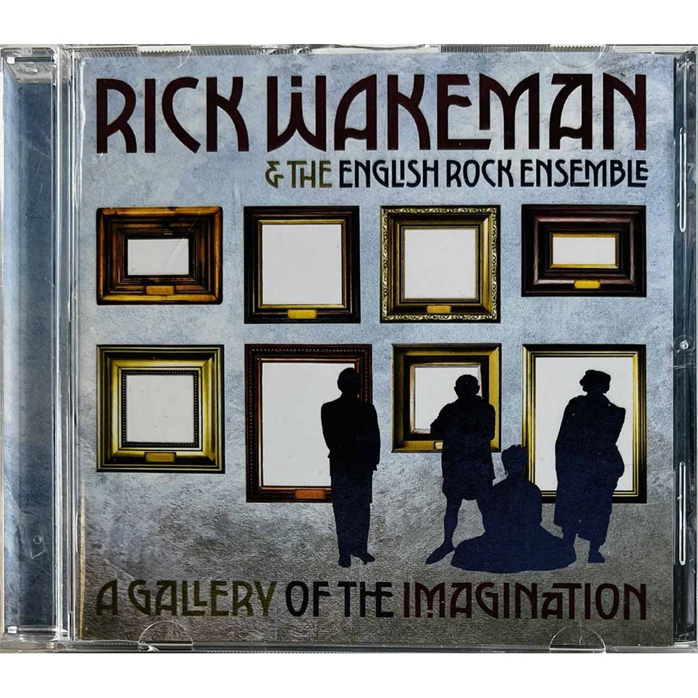 Rick Wakeman  & The English Rock Ensemble CD A gallery of the imagination  kansi EX levy EX Käytetty CD