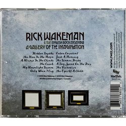 Rick Wakeman  & The English Rock Ensemble CD A gallery of the imagination  kansi EX levy EX Käytetty CD
