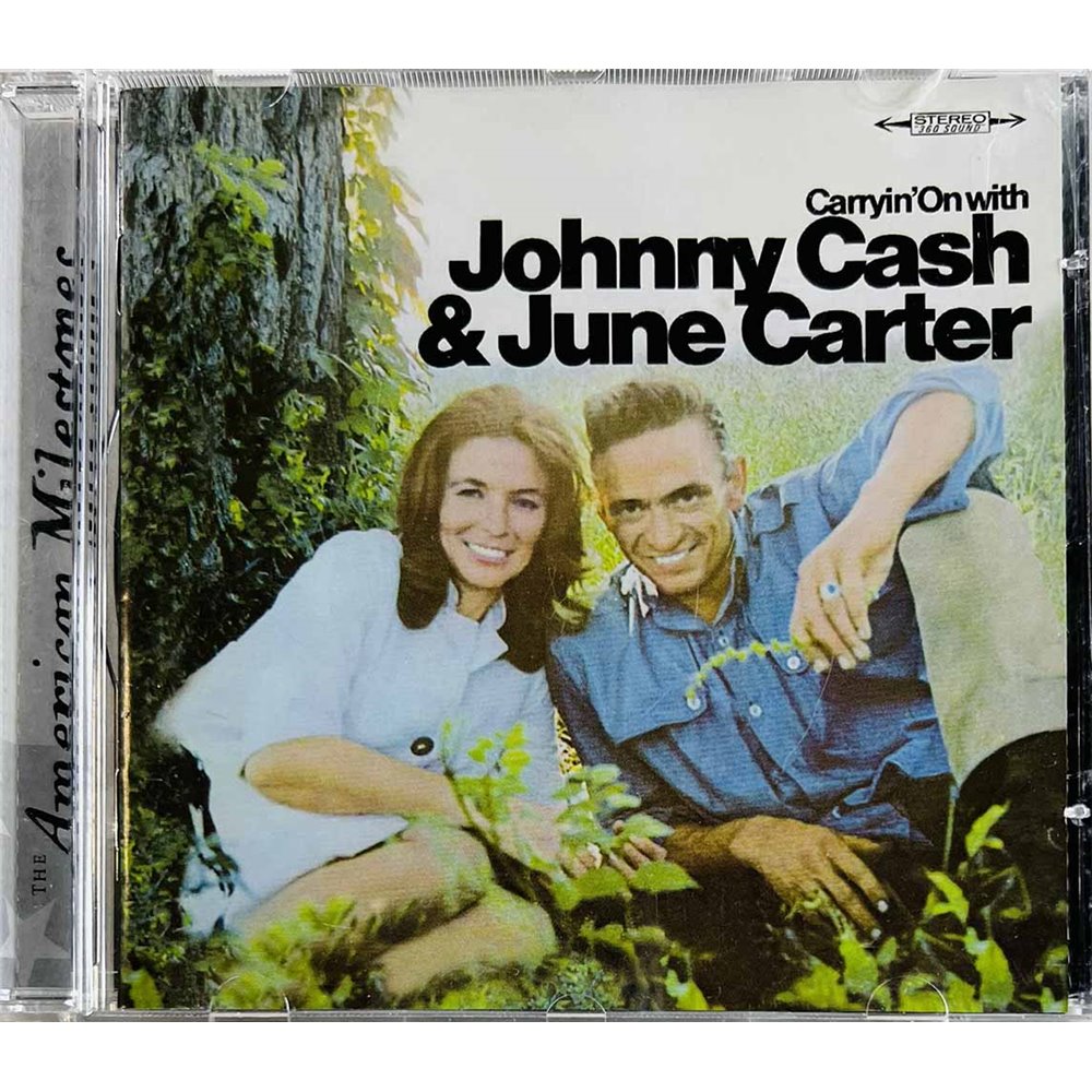 Cash Johnny & June Carter CD Carryin' on with Johnny Cash & June Carter  kansi EX levy EX Käytetty CD