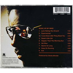 Wonder Stevie 1972 157 353-2 Music Of My Mind CD Begagnat