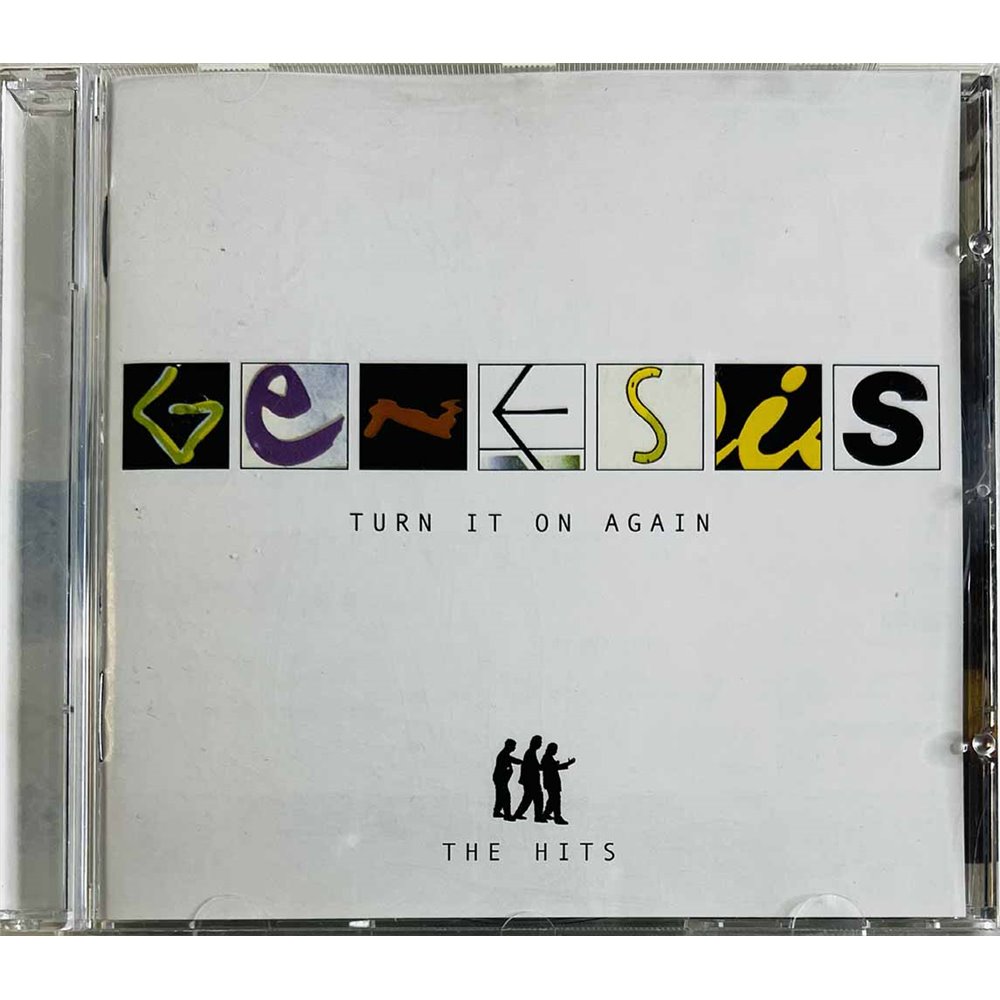 Genesis CD Turn It On Again (The Hits)  kansi EX levy VG+ Käytetty CD