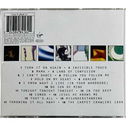 Genesis CD Turn It On Again (The Hits)  kansi EX levy VG+ Käytetty CD