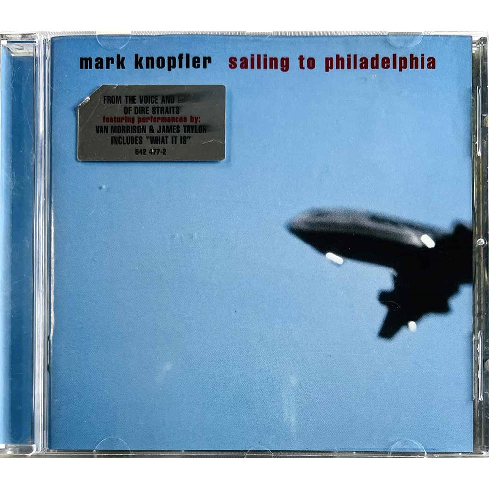 Knopfler Mark CD Sailing To Philadelphia  kansi EX levy EX Käytetty CD