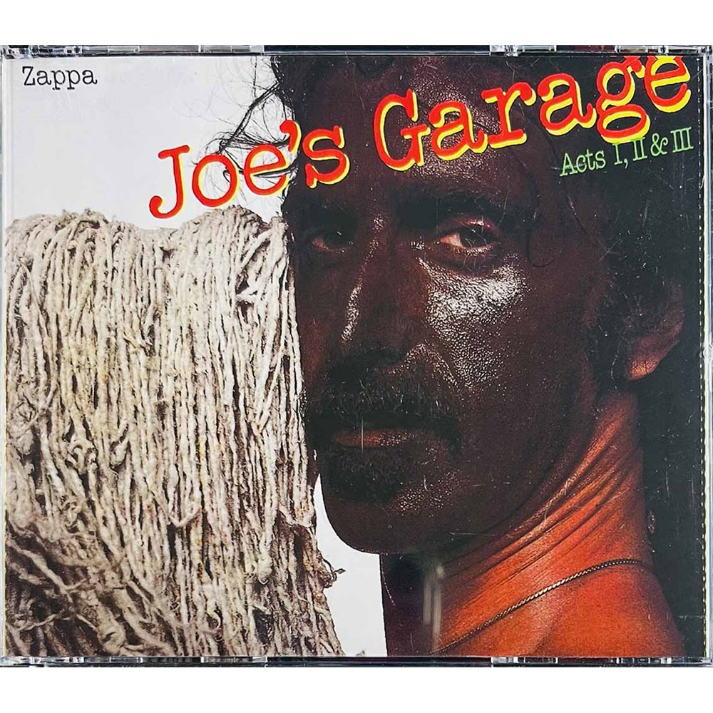 Zappa Frank CD Joe's Garage Acts I, II & III 2CD  kansi EX levy EX Käytetty CD