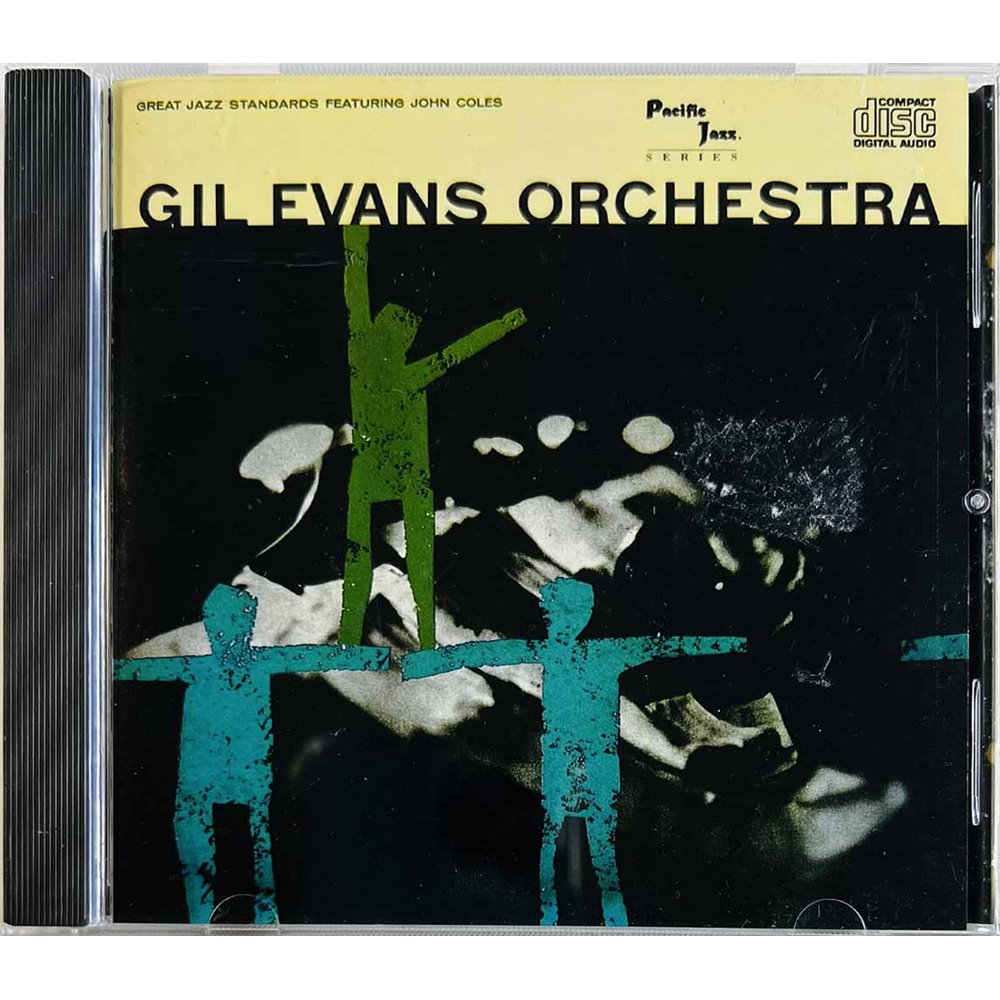 Gil Evans Orchestra CD Great Jazz Standards  kansi EX levy EX Käytetty CD