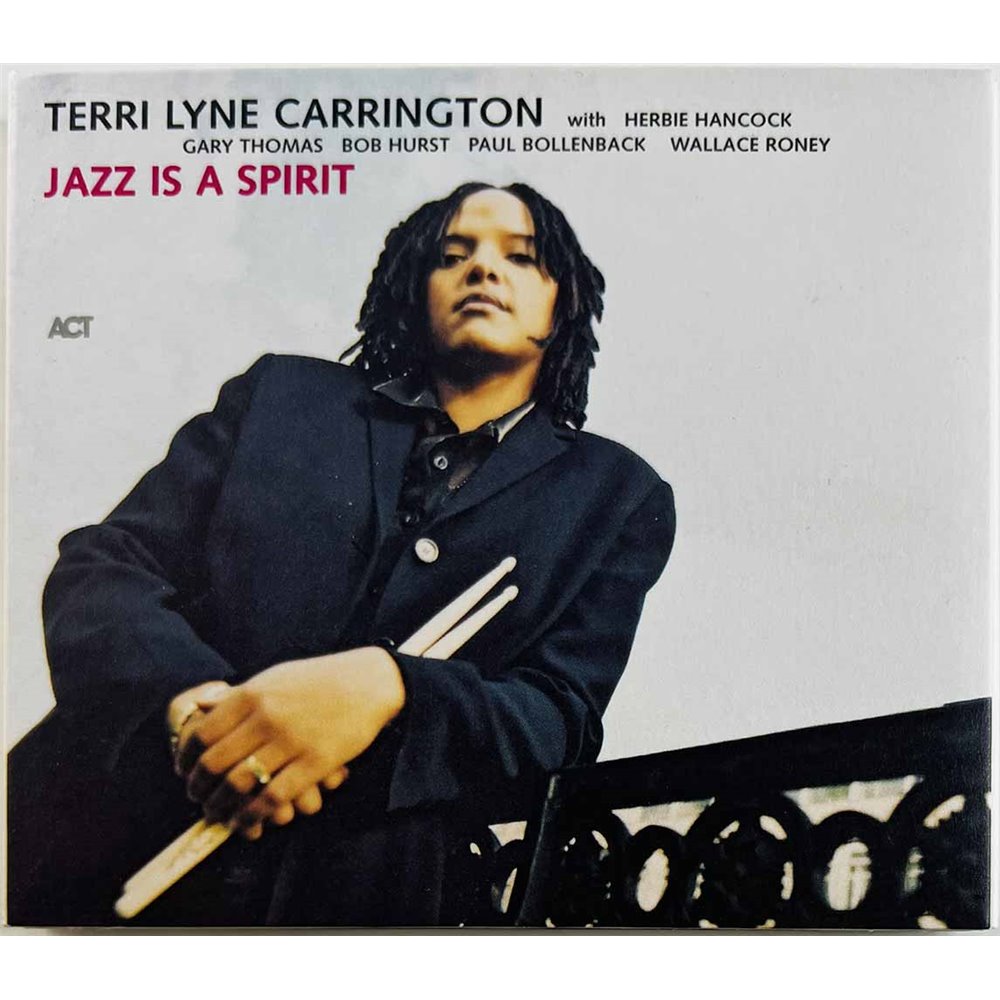 Terri Lyne Carrington with Herbie Hancock CD Jazz Is A Spirit  kansi EX levy EX Käytetty CD