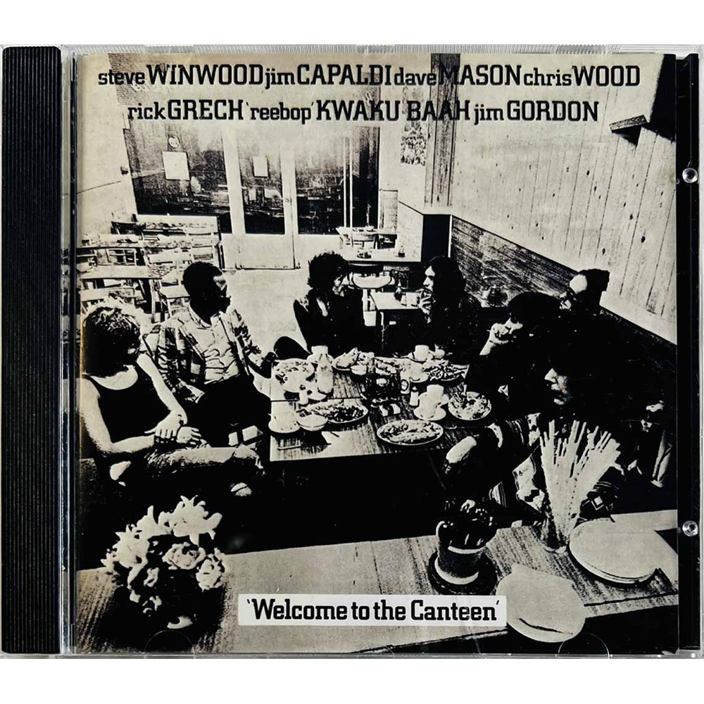 Traffic CD Welcome To The Canteen  kansi EX levy EX Käytetty CD