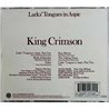 King Crimson CD Larks' Tongues In Aspic  kansi EX levy EX Käytetty CD
