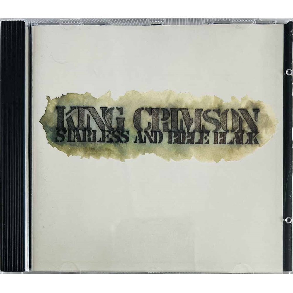 King Crimson CD Starless And Bible Black  kansi EX levy EX Käytetty CD