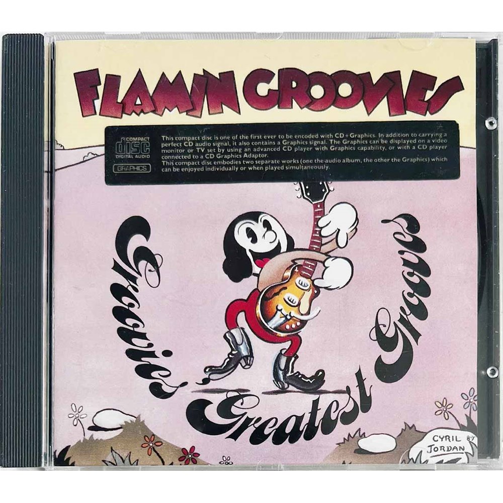 Flamin Groovies CD Groovies' Greatest Grooves  kansi EX levy EX Käytetty CD