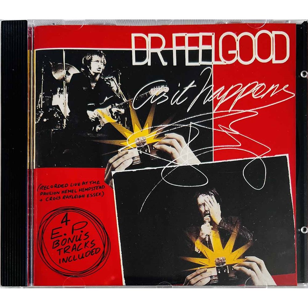 Dr. Feelgood 1979 GRANDCD 15 As it happens CD Begagnat