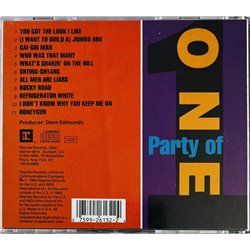 Lowe Nick CD Party of one  kansi EX levy EX Käytetty CD