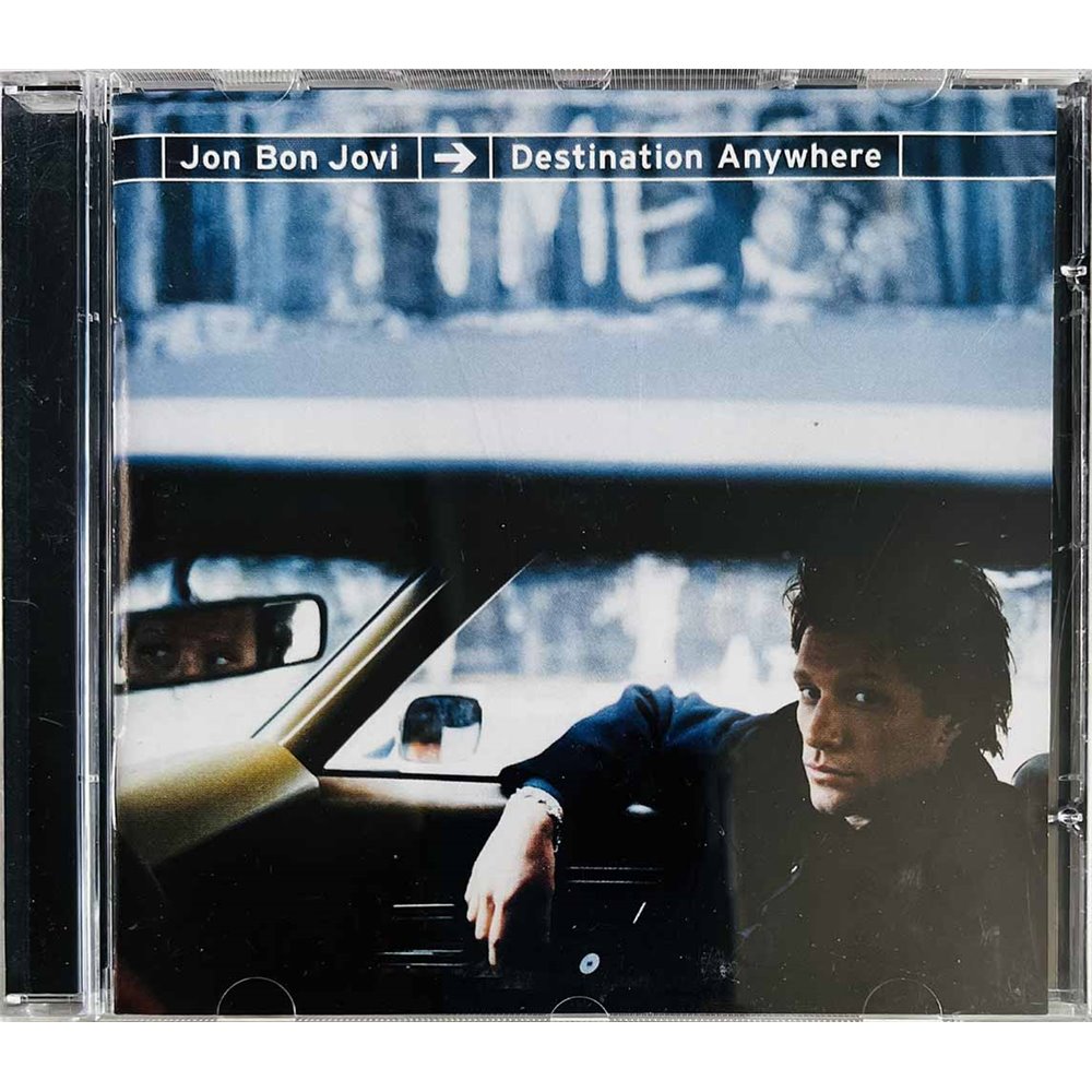 Jon Bon Jovi CD Destination Anywhere  kansi EX levy EX Käytetty CD