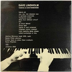 Lindholm Dave 1979 JHN 2002 Vanha ja uusi romanssi Begagnat LP