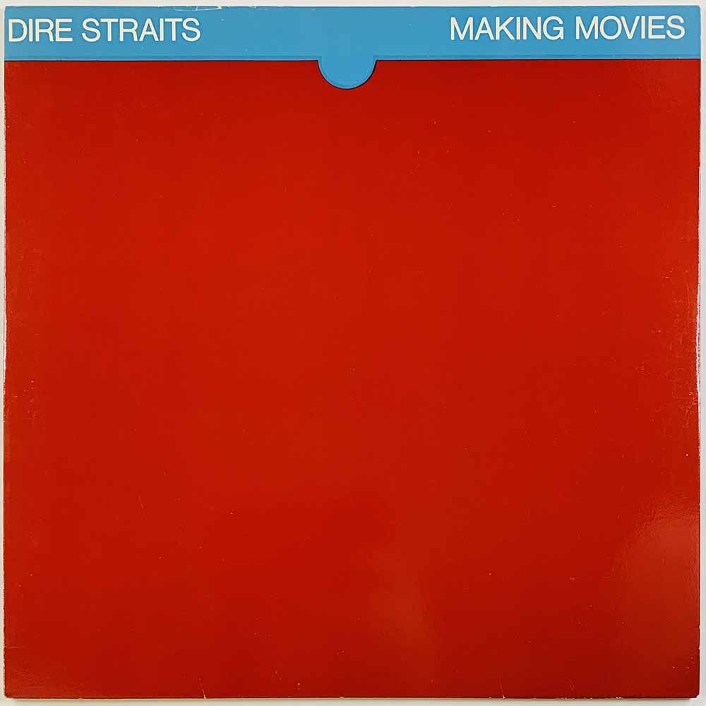 Dire Straits 1980 BSK 3480 Making movies Begagnat LP