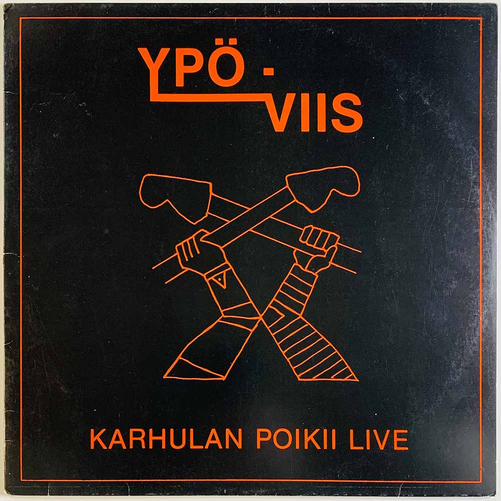 Ypö-Viis 1979 PÖRRÖ 1 Karhulan poikii live Begagnat LP