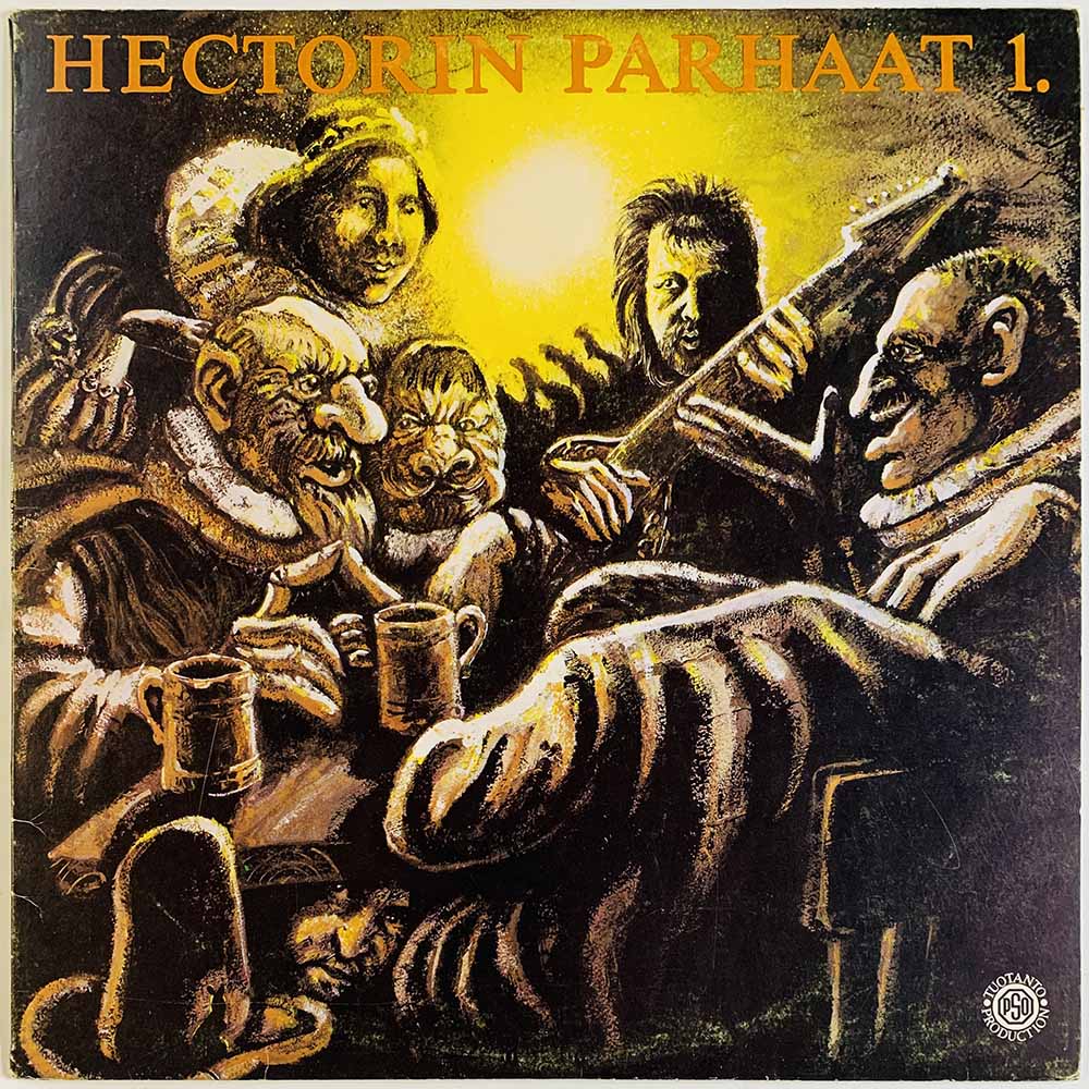 Hector vinyl LP Hectorin parhaat 1.  kansi VG+ levy EX Käytetty LP