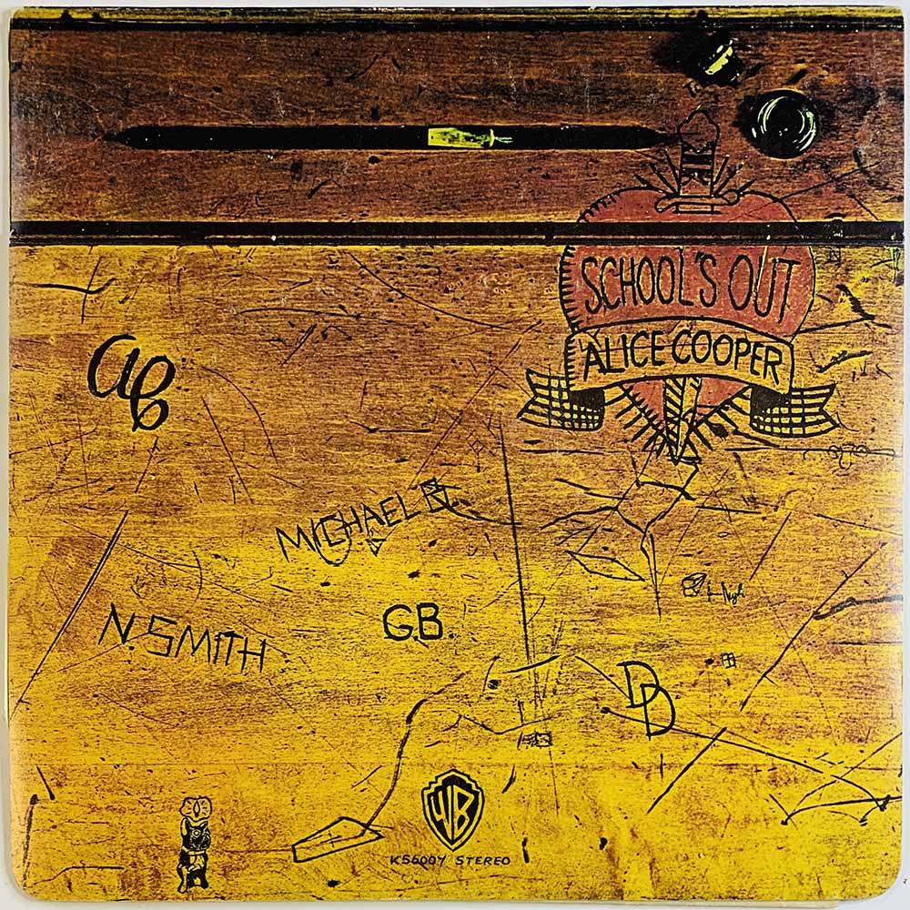 Cooper Alice vinyl LP School’s out  kansi EX levy VG+ Käytetty LP