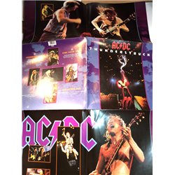 AC/DC 1990 B 8907 T Thunderstruck 12-inch maxi, poster sleeve Begagnat LP