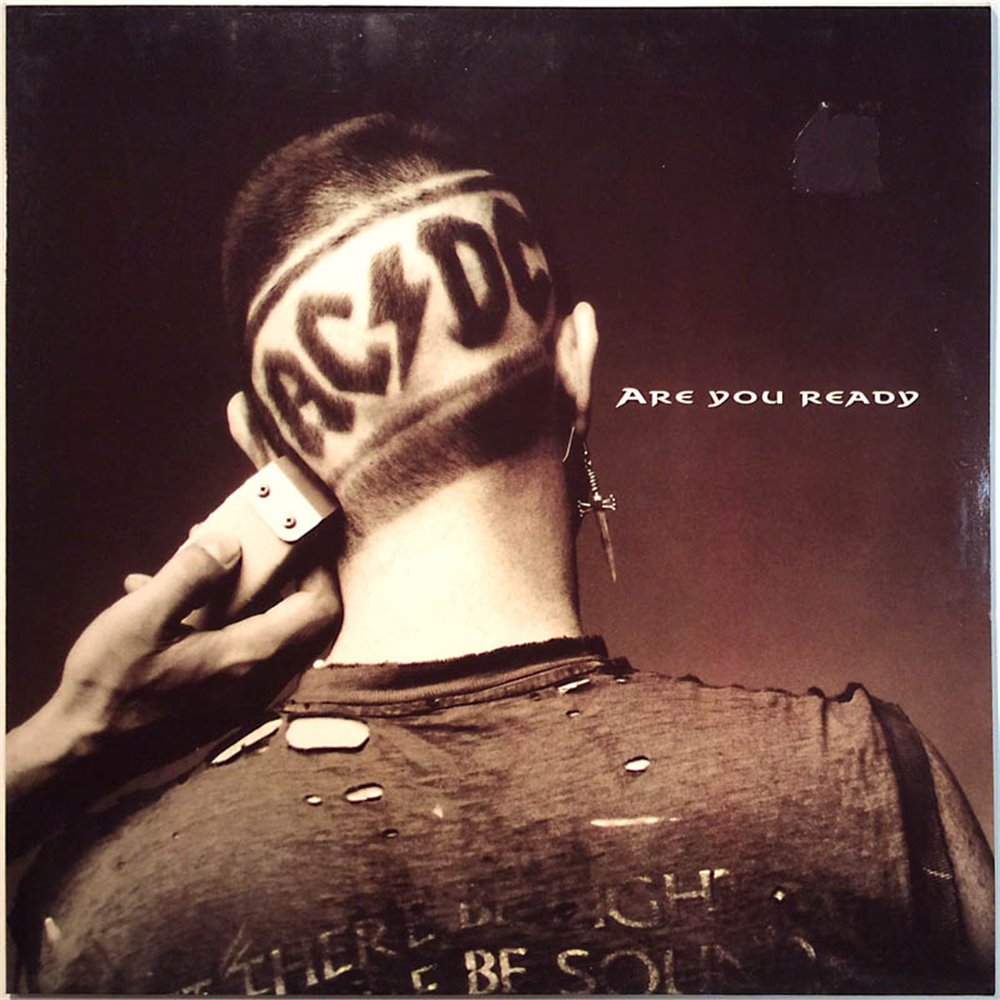 AC/DC 1991 7567-96361-0 LB Are you ready 12-inch maxi Begagnat LP