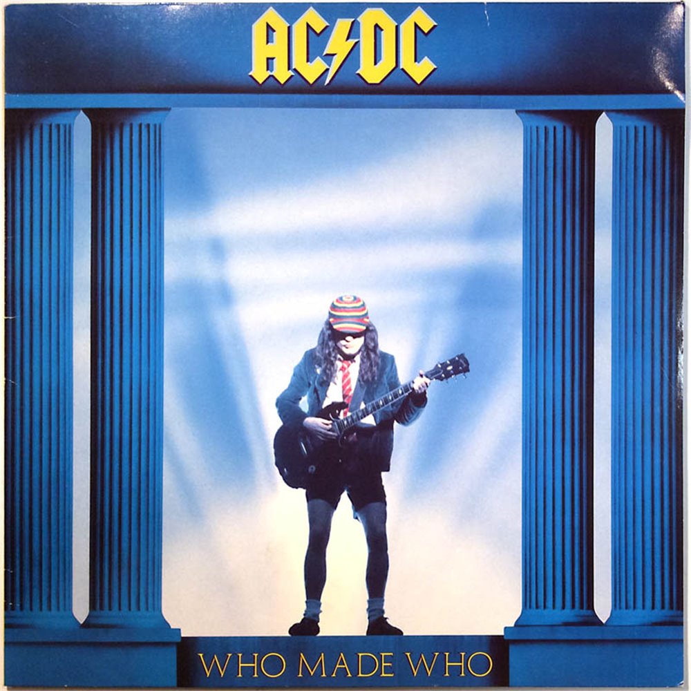 AC/DC 1986 781 650-1 Who Made Who Begagnat LP