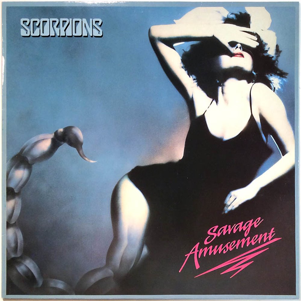 Scorpions 1988 1C 064 7 46704 1 DMM Savage Amusement Begagnat LP