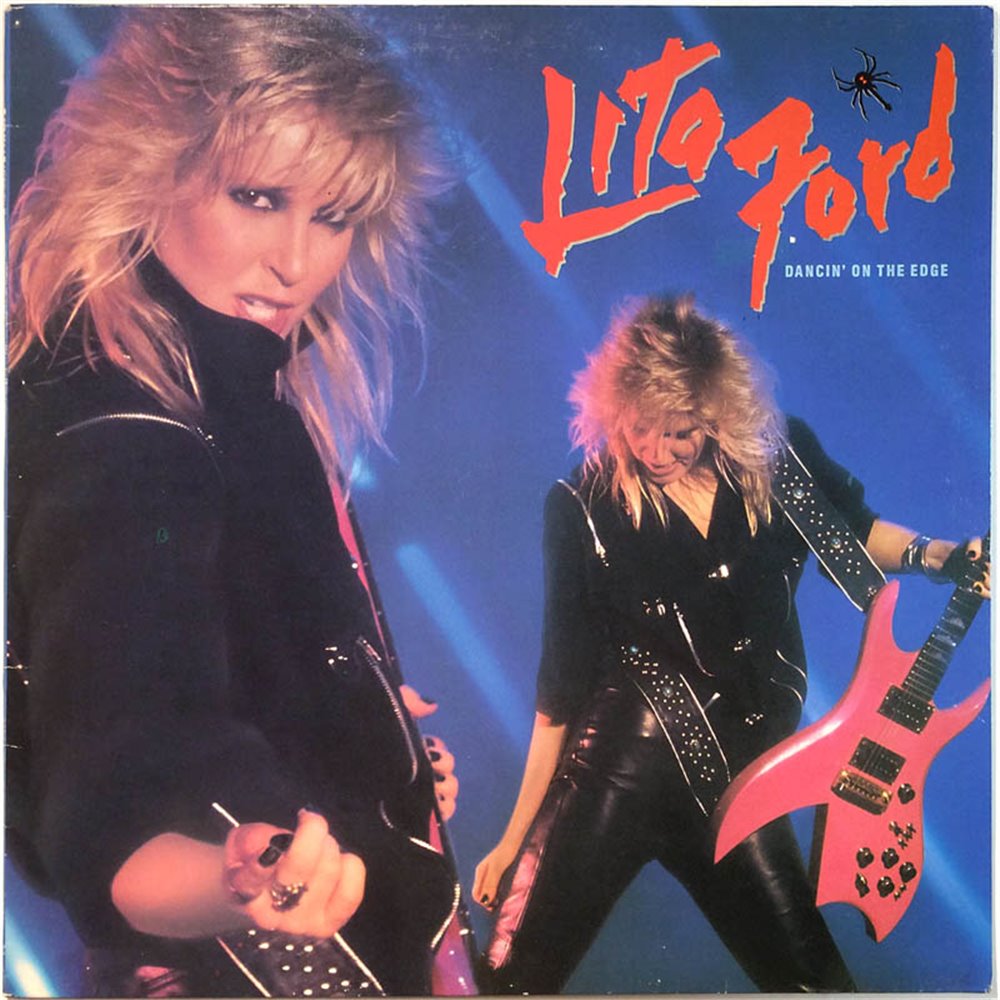 Ford Lita 1984 818 864-1 Dancin' On The Edge Begagnat LP