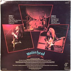 Motörhead 1979 BRON 515 Overkill Begagnat LP