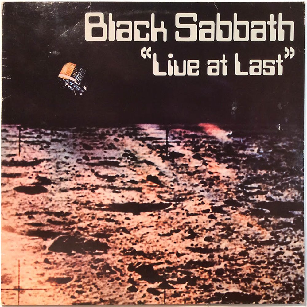 Black Sabbath 1980 BS 001 Live at last Begagnat LP