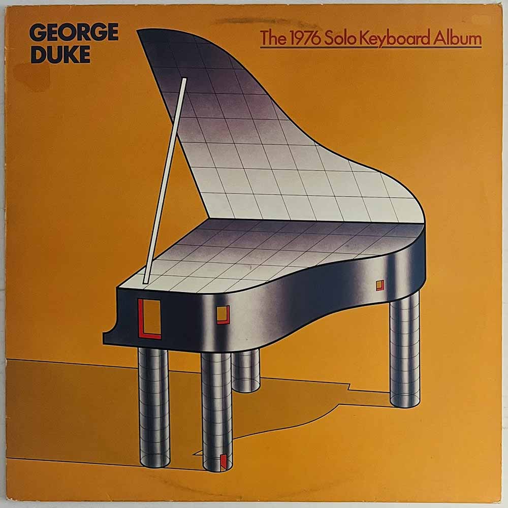 Duke George vinyl LP The 1976 Solo Keyboard Album  kansi VG levy EX- Käytetty LP