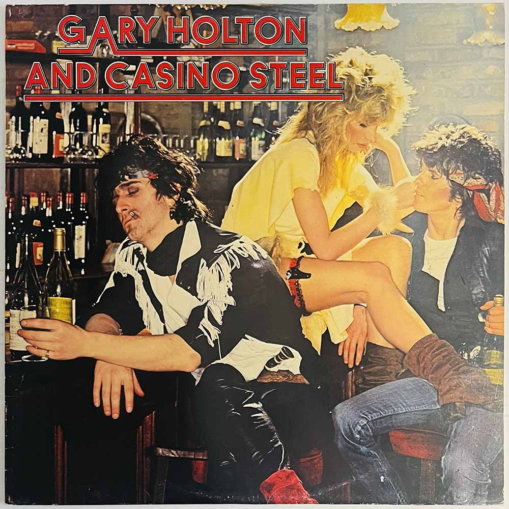 Holton Gary vinyl LP Gary Holton and Casino Steel  kansi EX levy VG+ Käytetty LP