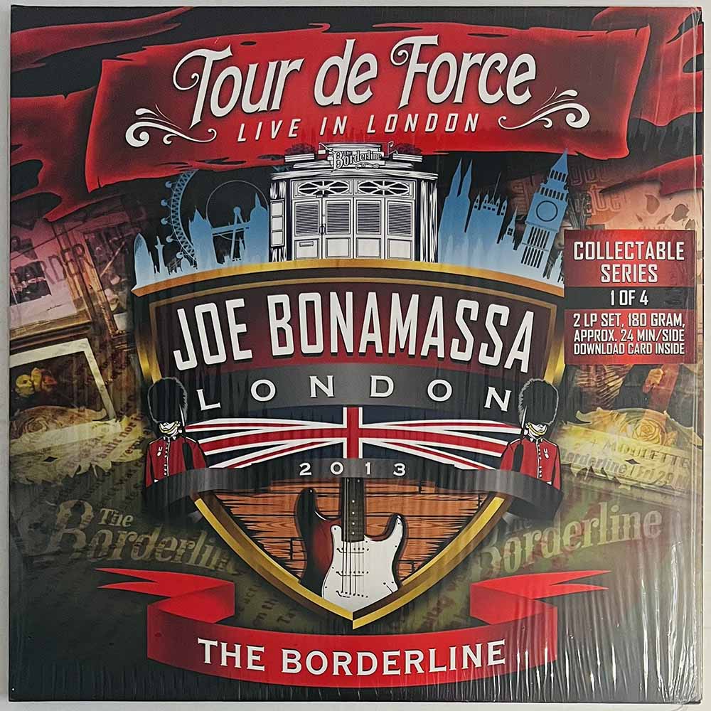 Bonamassa Joe vinyl LP Tour de Force live in London the borderline 2LP  kansi EX levy EX Käytetty LP