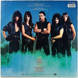 Queensrÿche vinyl LP The Warning  kansi VG levy VG Käytetty LP