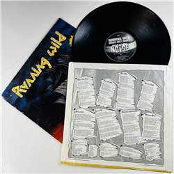 Running Wild 1987 08-4425 Under Jolly Roger Begagnat LP