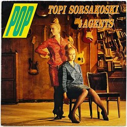 Topi Sorsakoski & Agents  vinyl LP Pop  kansi VG levy VG+ Käytetty LP