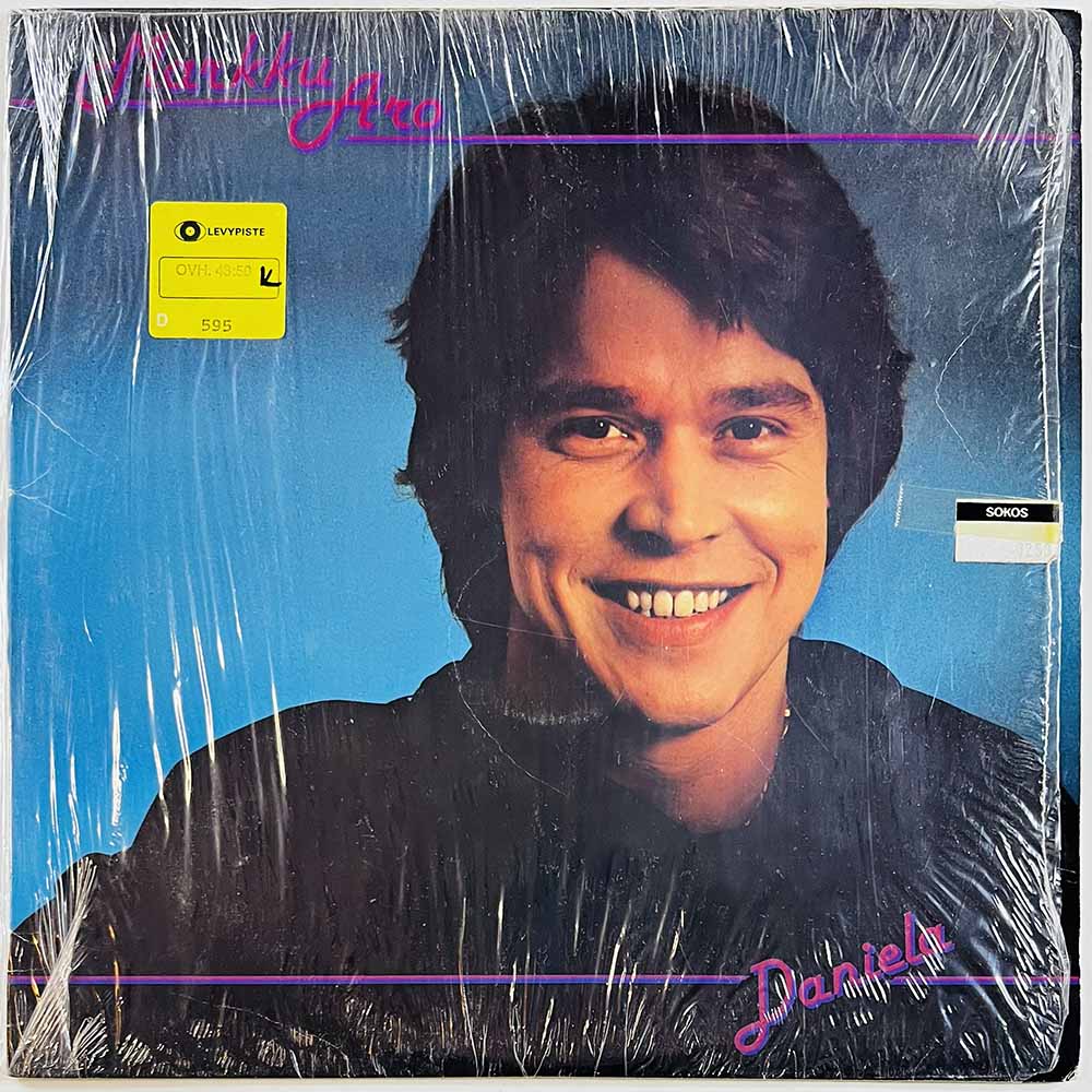 Aro Markku vinyl LP Daniela  kansi EX- levy EX Käytetty LP