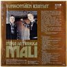 Mika ja Turkka Mali vinyl LP Runkomäen Iltamat  kansi EX levy EX Käytetty LP