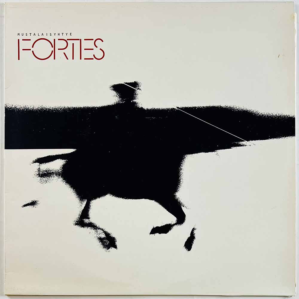 Mustalaisyhtye Fortes vinyl LP Mustalaisyhtye Fortes  kansi EX- levy EX Käytetty LP