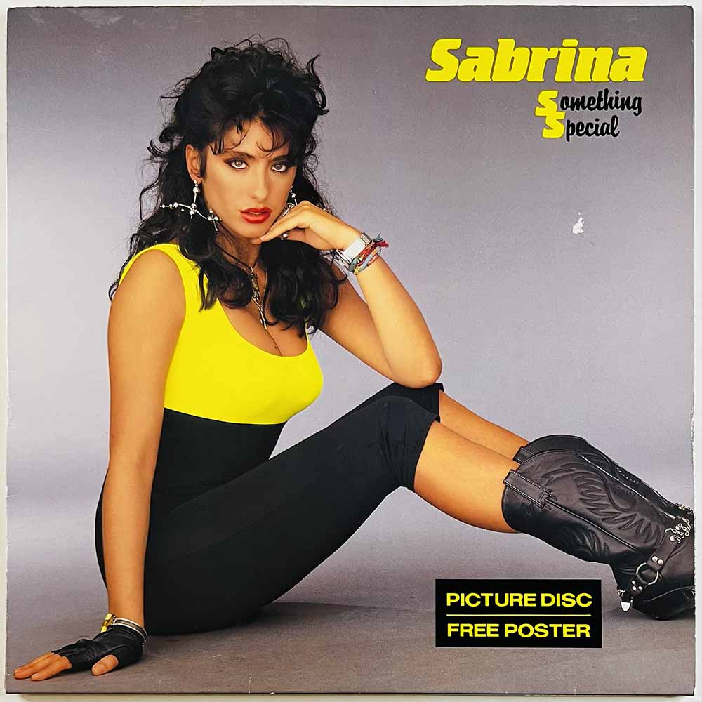 Sabrina vinyl LP Something Special kuva-LP  kansi VG+ levy EX Käytetty LP
