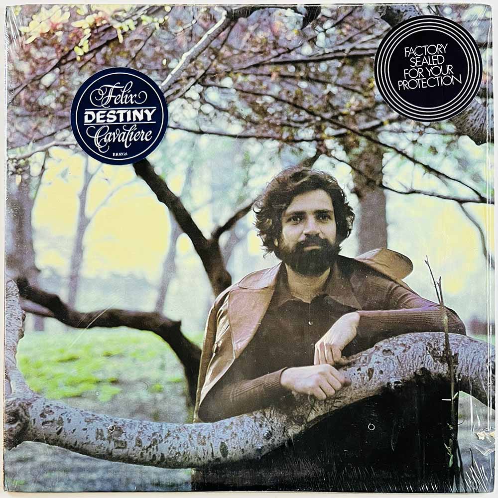 Cavaliere Felix vinyl LP Destiny  kansi EX- levy EX Käytetty LP